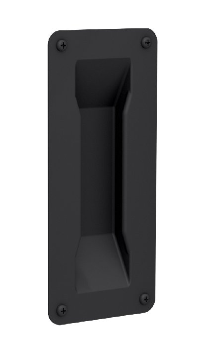 Mantion kovové madlo zápustné IN, černá mat