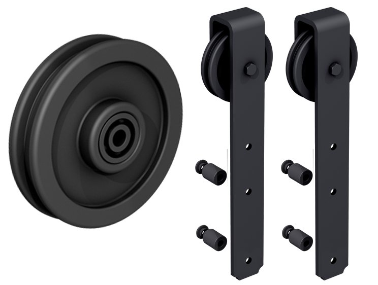 Mantion posuvný systém THOR GLASS pro interiérové celoskleněné posuvné dveře