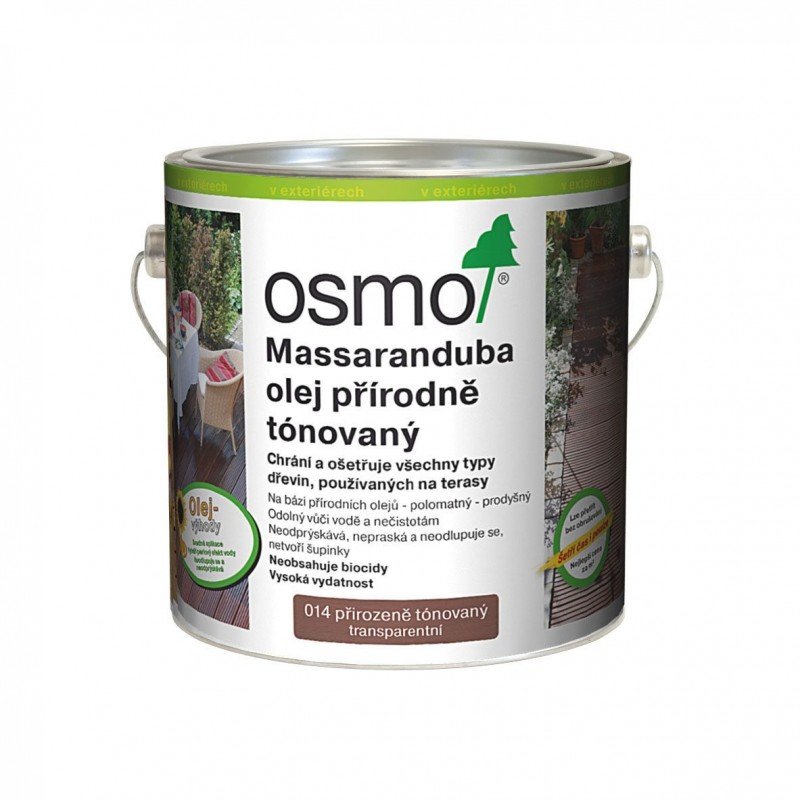 OSMO terasový olej massaranduba olej 014, objem:0,75l