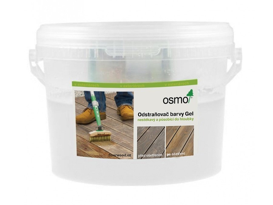 OSMO odstraňovač barvy gel 6611, objem:2,5l