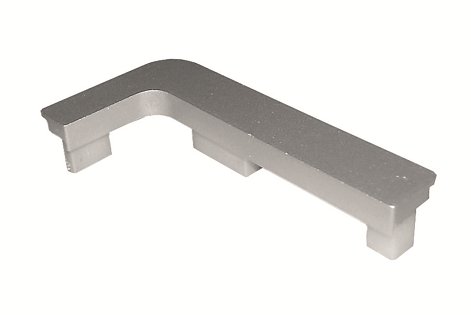 Koncovka k profilu J hliník 