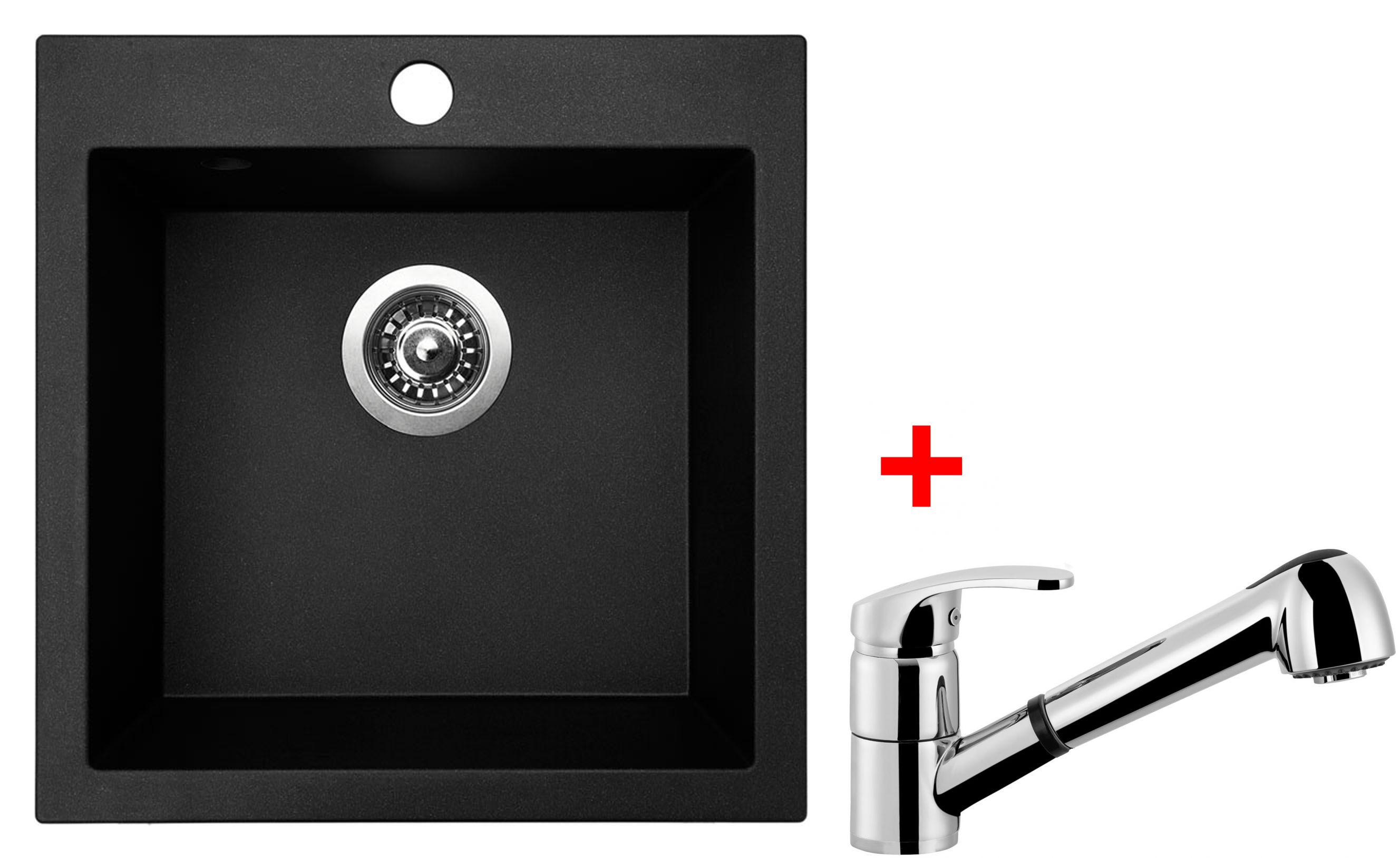 Sinks VIVA 455 set + baterie ELKA chrom - komplet