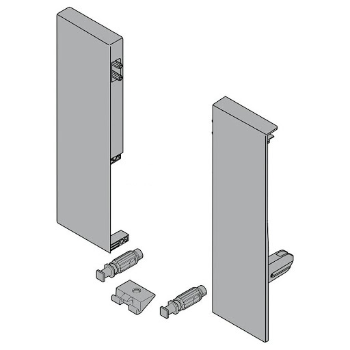 BLUM čelní kování pro vnitřní zásuvku ANTARO- výška C bílá