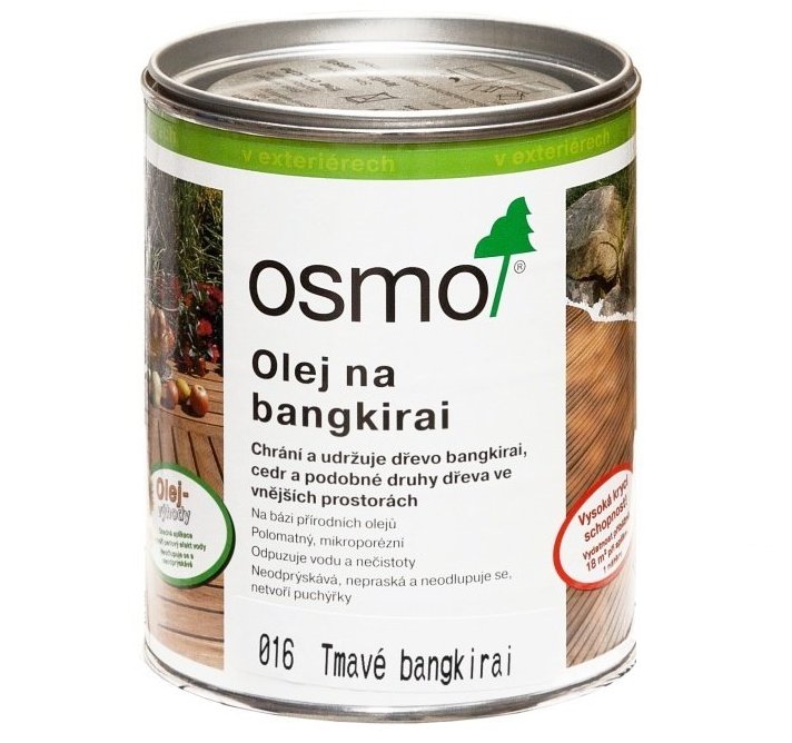 OSMO terasový olej bangkirai tmavý 016