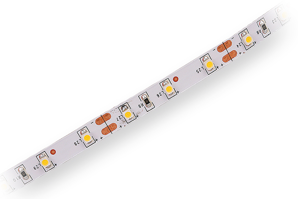 LED pásek SMD 3528 - 60 diod/m nízká svítivost, Barva:studená bílá