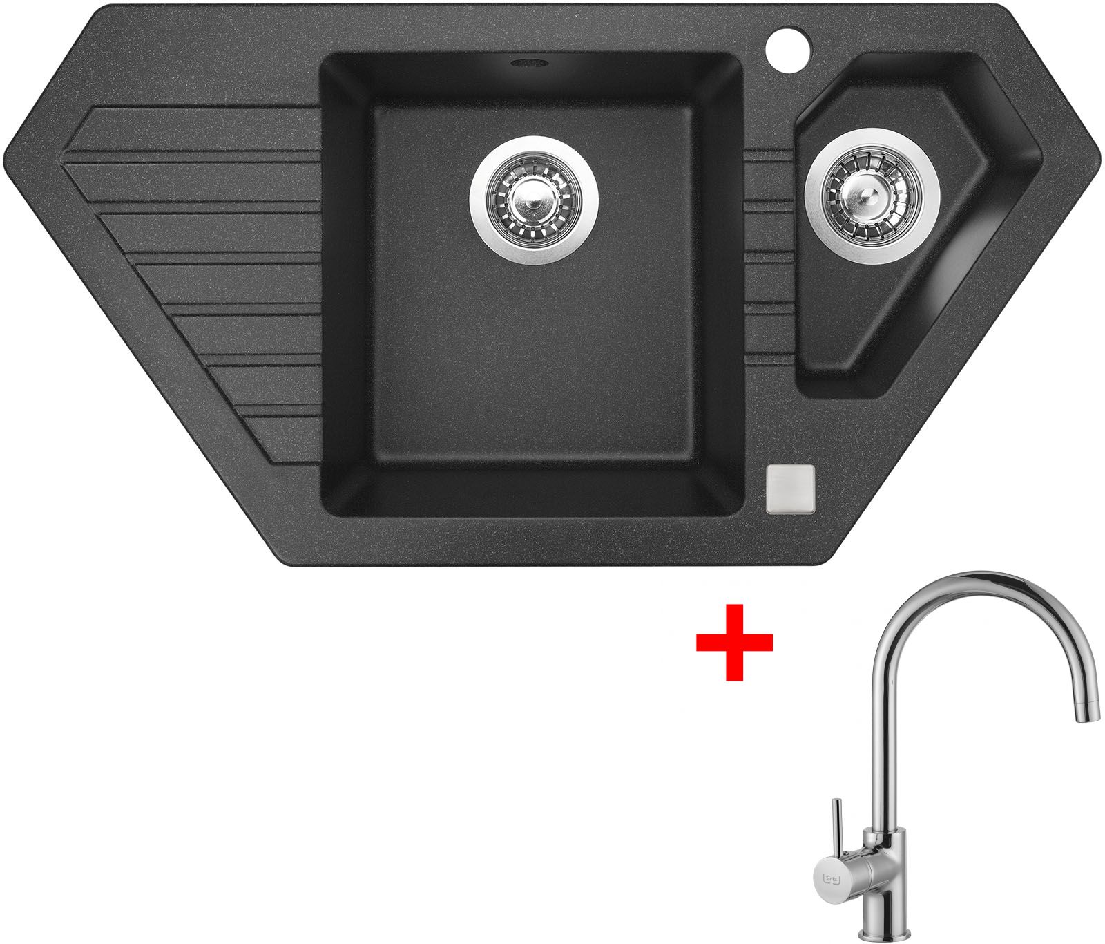 Sinks BRAVO 850.1 + VITALIA chrom