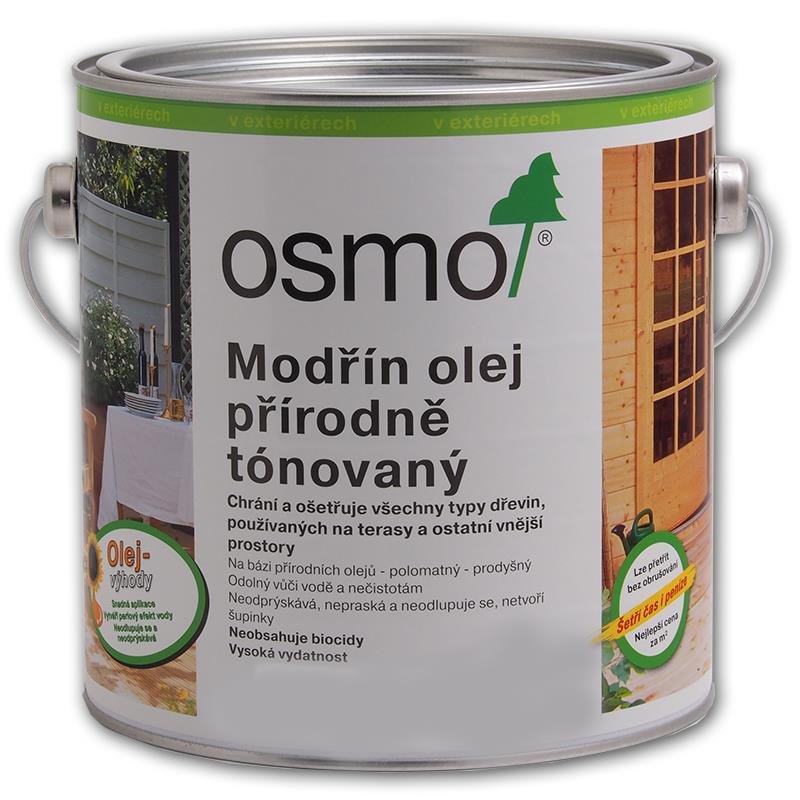 OSMO terasový olej modřín olej 009, objem:2,5l