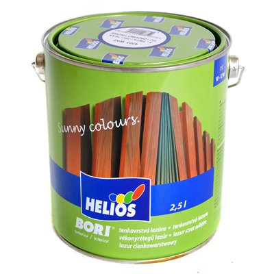 BORI lazura tenkovrstvá, objem:2,5lbarva:teak 3