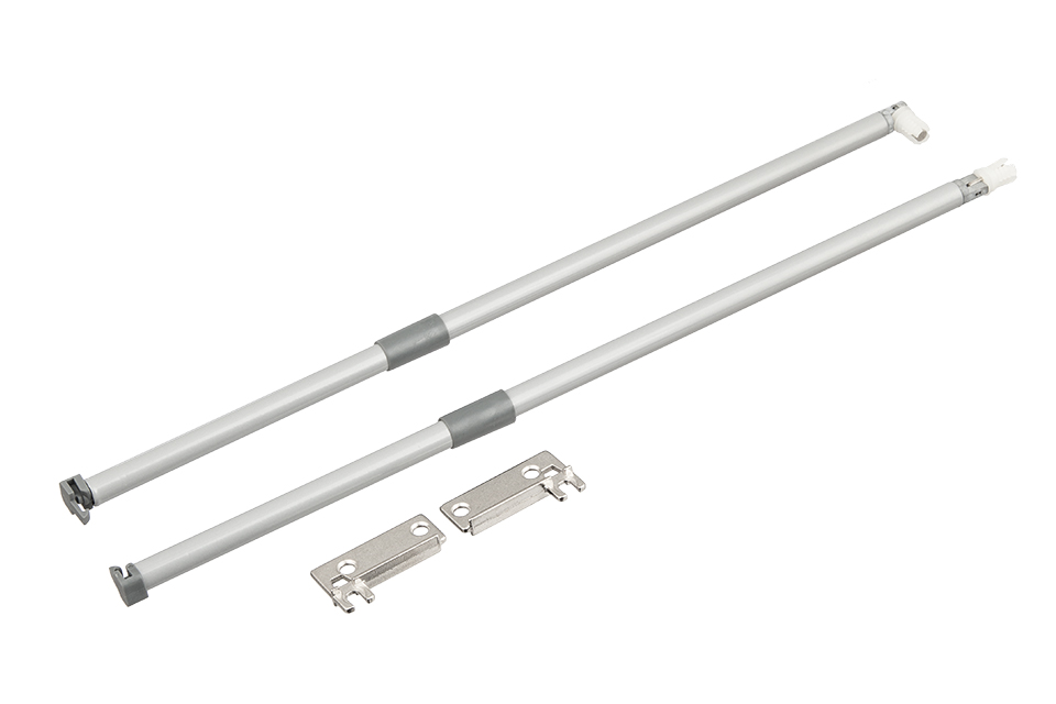 Reling, barva:Bílá Délka:450 mm