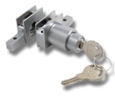 SISO Glass - zámek s protikusem na stejný klíč /1 varianta/, typ:různý klíč