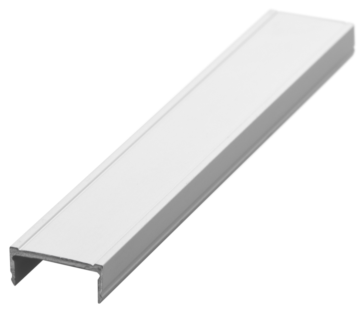 ALUPROFIL- krycí profil šířka 75 mm , Barva:hliníkdélka:2,35m