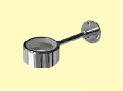 Držák boční na multifunkční sloup 140 mm, barva:Chrom mat