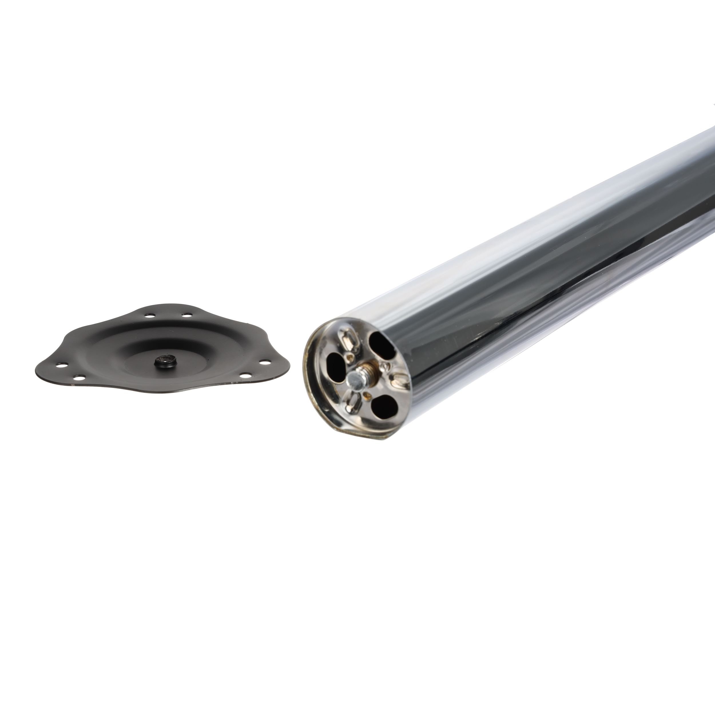 stolová noha výška 710 mm - nerez, barva:Chrom