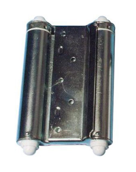Závěs pružinový, barva:niklrozměr:100 mm