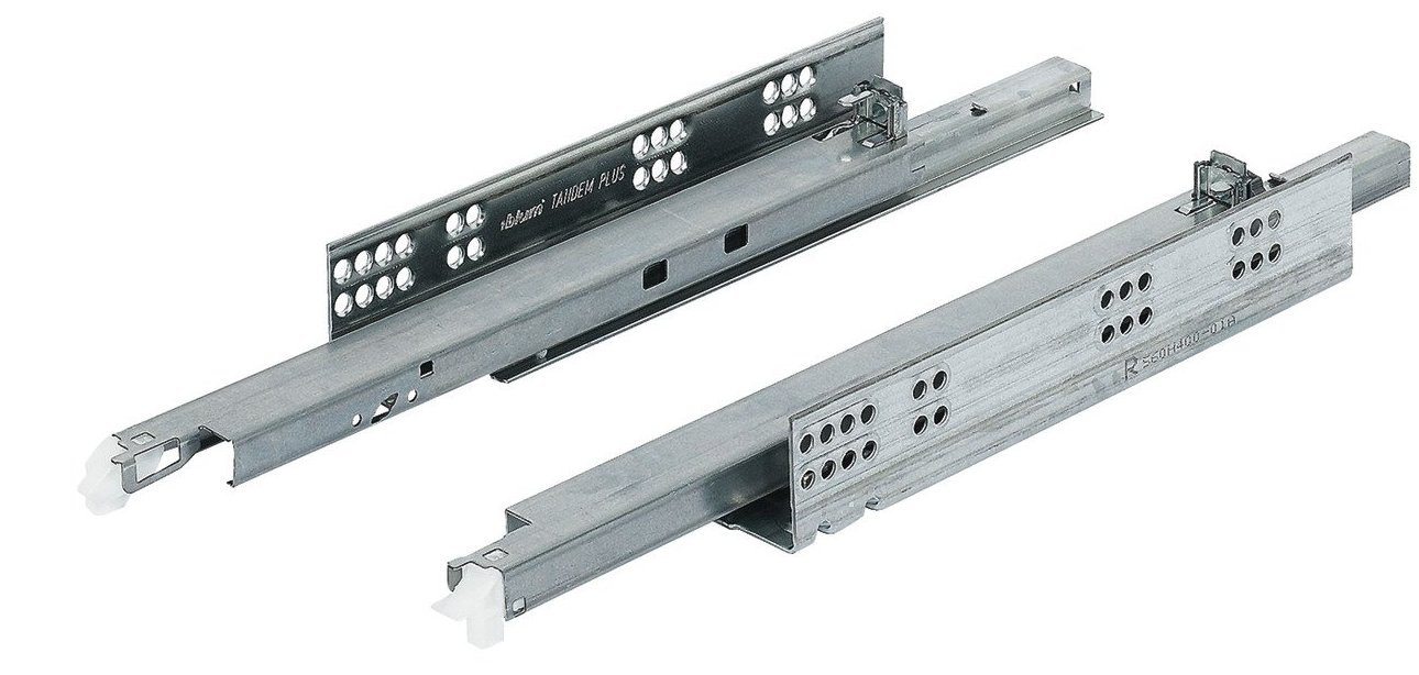 BLUM TANDEM částečný s dotlumením 30 kg, Délka:500 mm