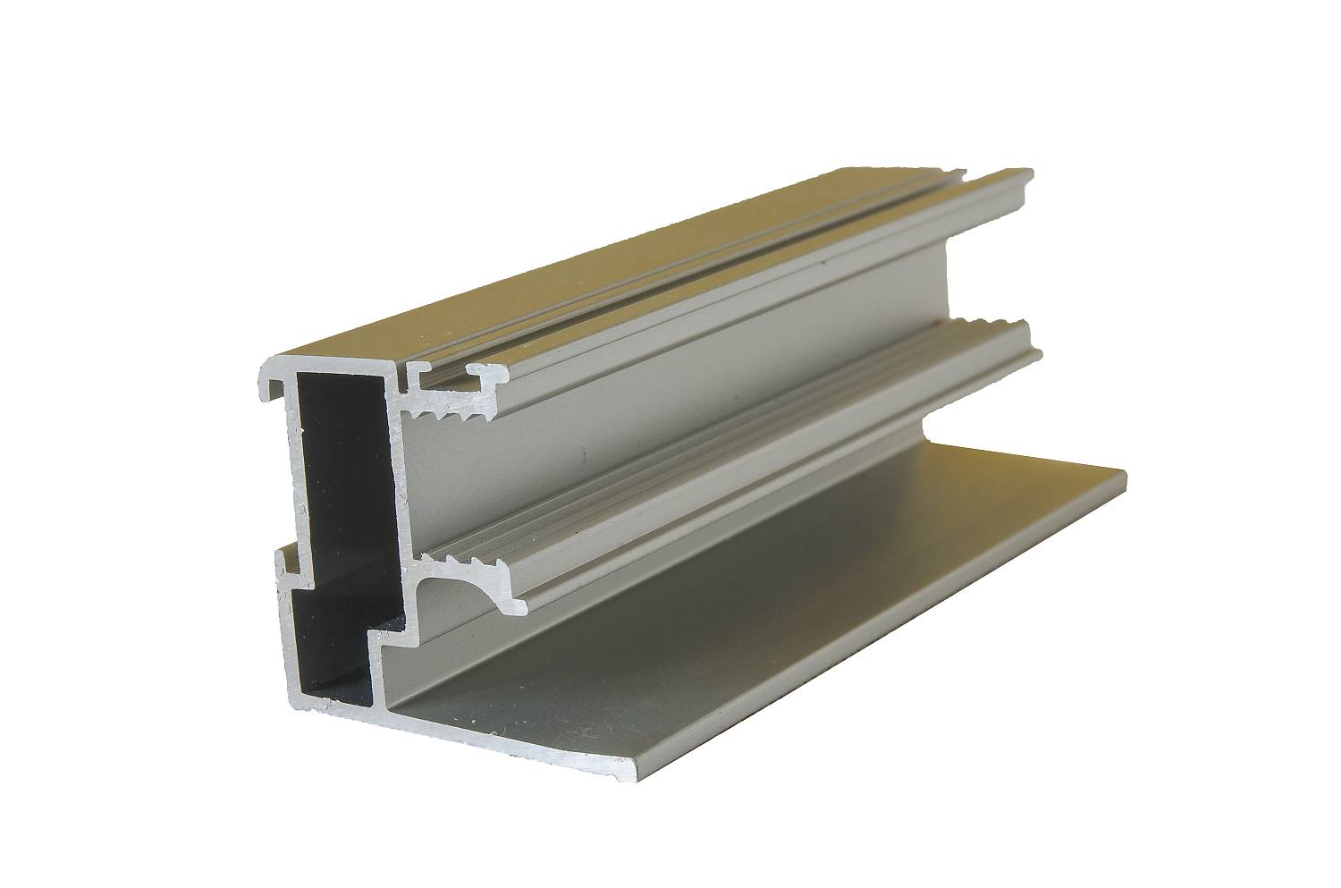 ALUPROFIL- lišta úchytková Merkur 10 mm 2,70 m , barva:Bronz