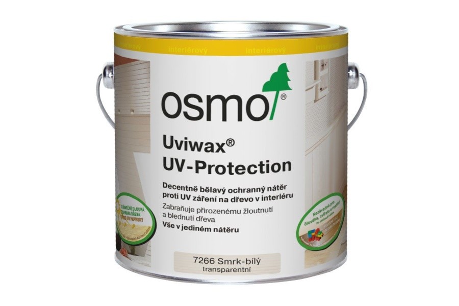 OSMO Uviwax UV - protection, objem:0,75lBarva:bílý smrk