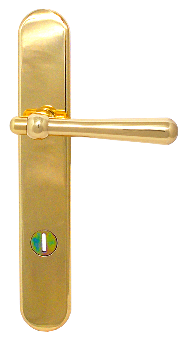 Casual bezpečnostní kování klika/klika lesklý nikl