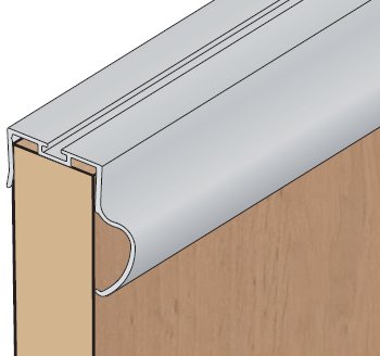 Úchytková lišta S13B délka 2,7 m