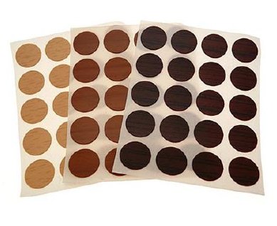 Krytka nalepovací pr.13 mm 20 ks dub