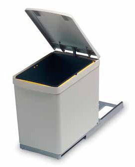 LINEA odpadkový koš 280 šedý 300 mm 1 x 16l