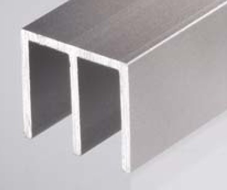 DURUS Willach- horní lišta na posuvné sklo 6 mm