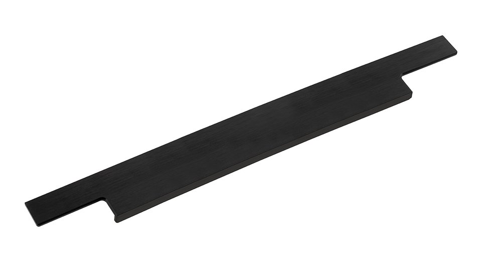 Úchytka narážecí Ramara černá mat, délka:296mm