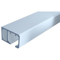 OPK SPACESHIP 80 - kolejnice horní TYP D pro montáž na zeď 47x33 mm  Al - 2,5 m, Délka:2,05 m