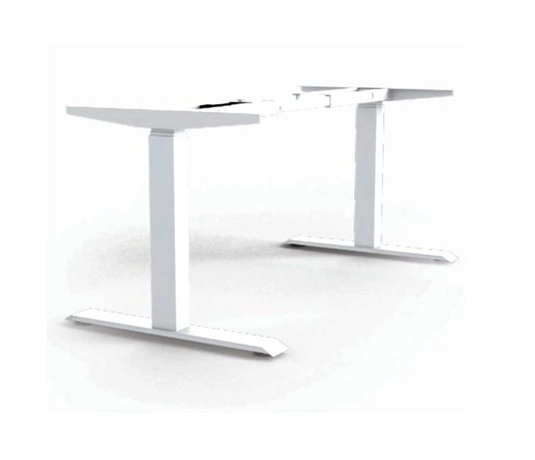 Elektricky stavitelná podnož IN-MORE 1M2S 695-1175 mm bílá