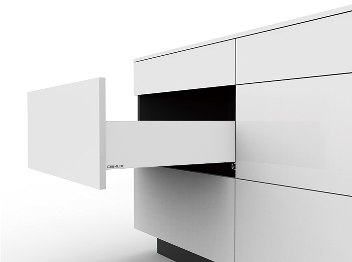 Cemux H Box SLIM zásuvka bílá H116