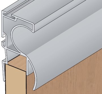 Úchytková lišta S12 délka 2,7 m