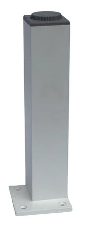Nábytková nožka MO-R 60x60 rektifikace bílá mat, Výška:200mm