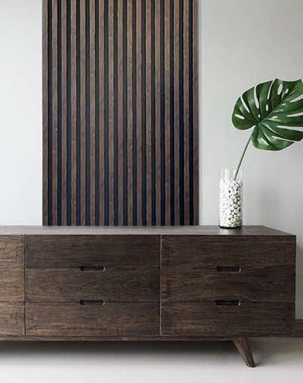 Obkladové lamely VASCO ořech 2,7 m