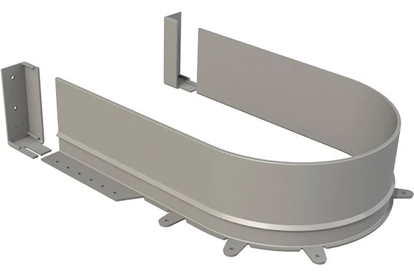 Výřez na sifon FLEX na 18 mm