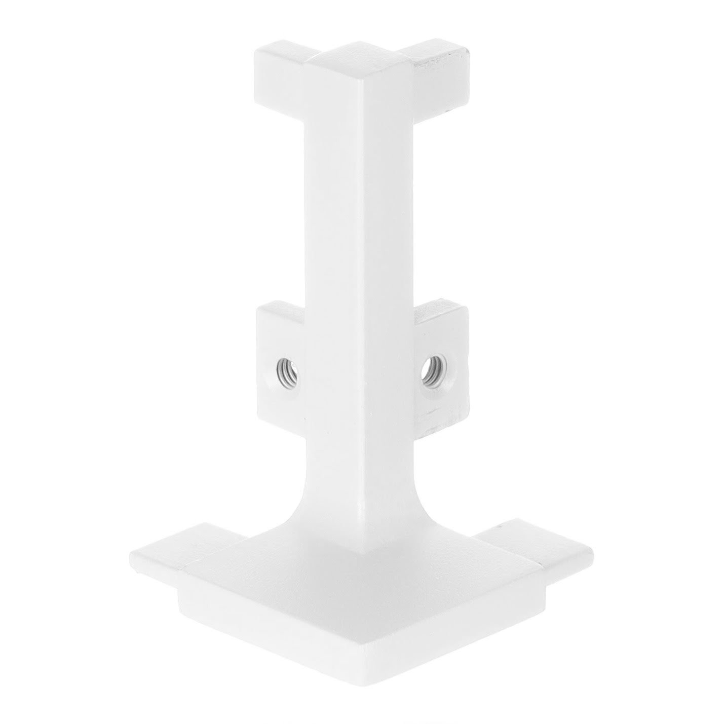 Gola dvířkový J profil vnější roh bílá matná