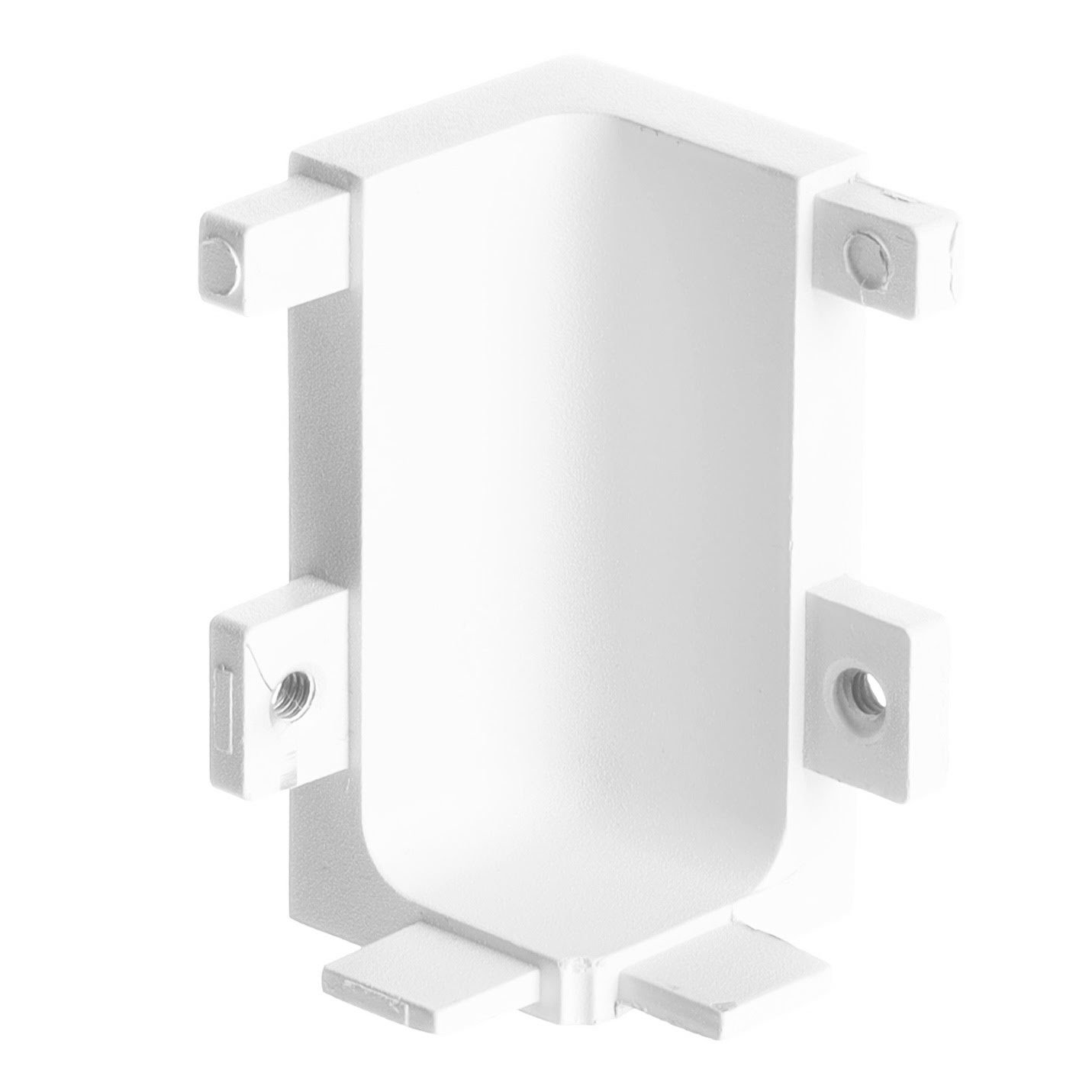 Gola dvířkový J profil vnitřní roh bílá matná