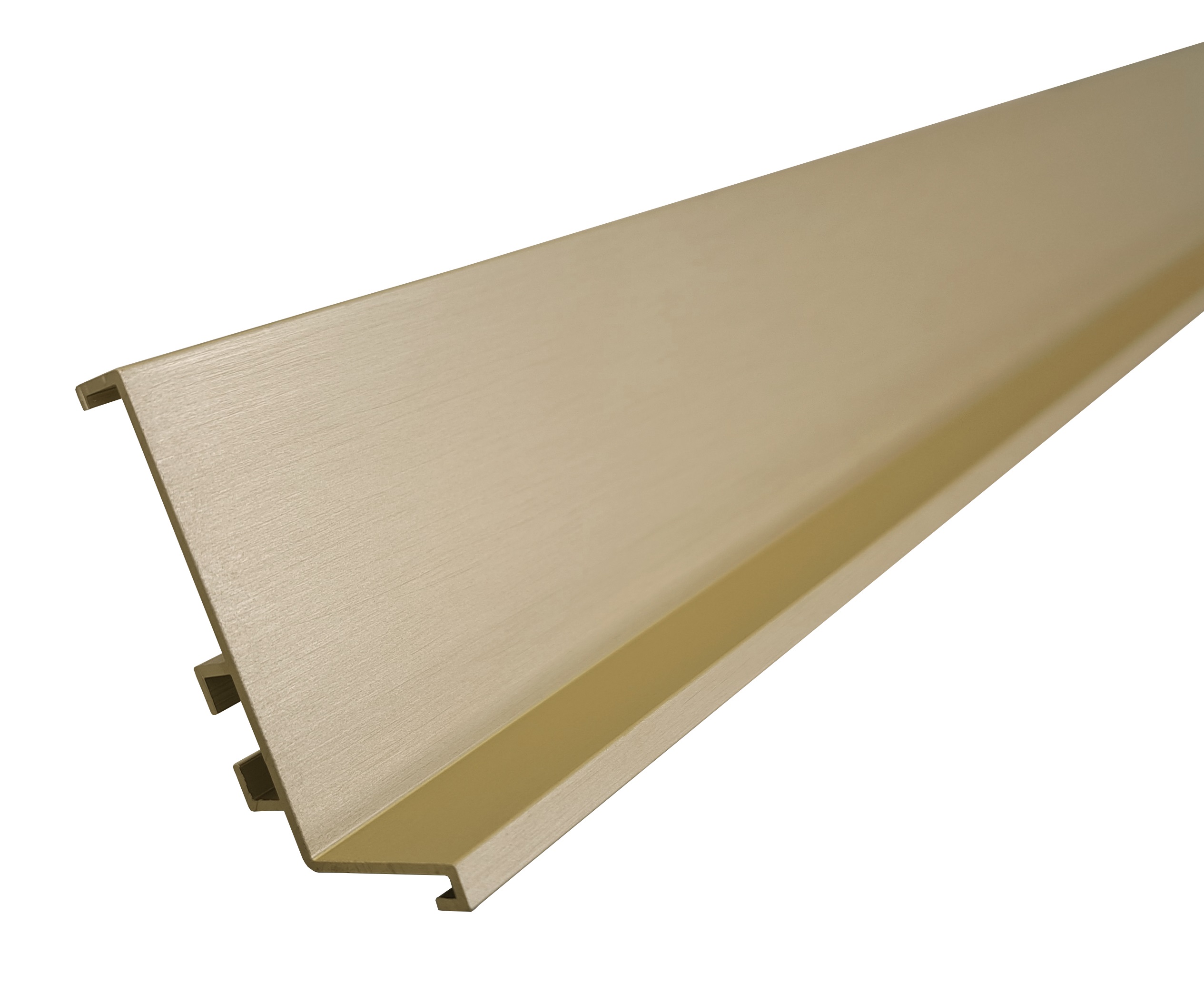 profil pro bezúchytkové dveře - J -2050mm zlatá broušená