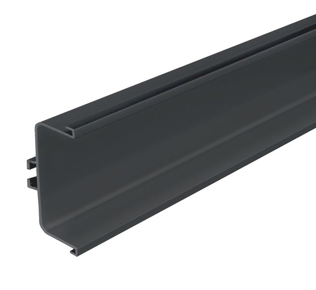 profil pro bezúchytkové dveře - C -2050mm antracit