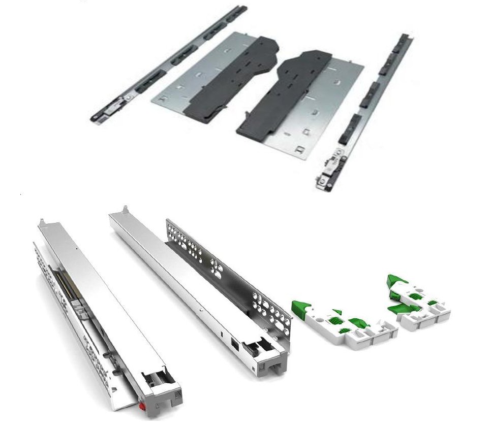 CemuxRide synchro 3D plnovýsuv TIP-ON Blumotion 30 kg