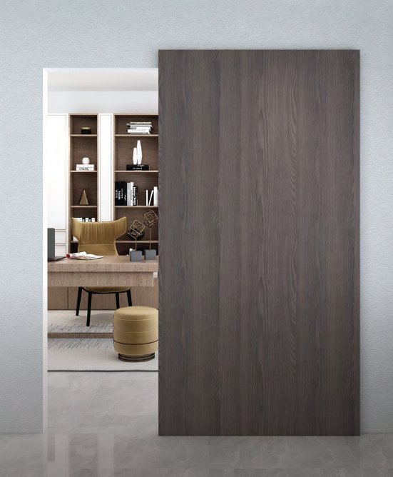 Cemux FUTURA posuvné dveře se skrytou kolejnicí 80 kg s tlumením