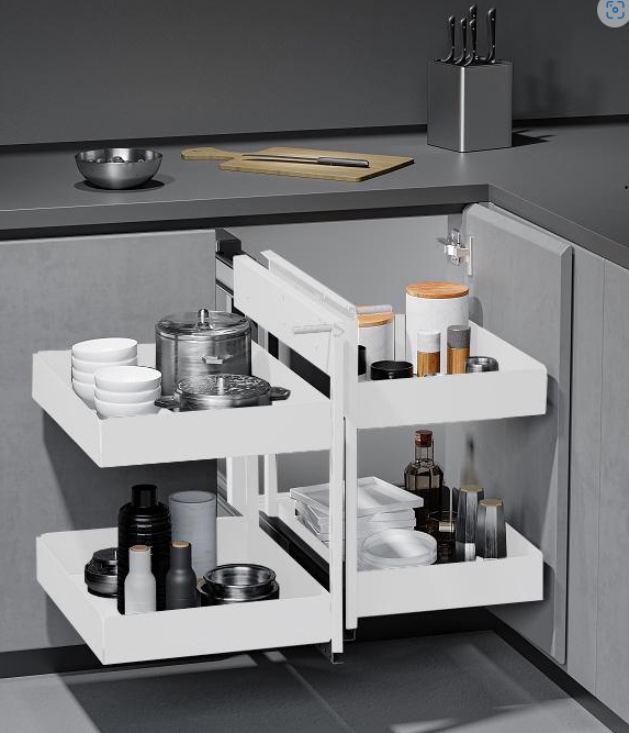 Cemux Corner Comfort Iron Line s tlumením 900 mm bílá