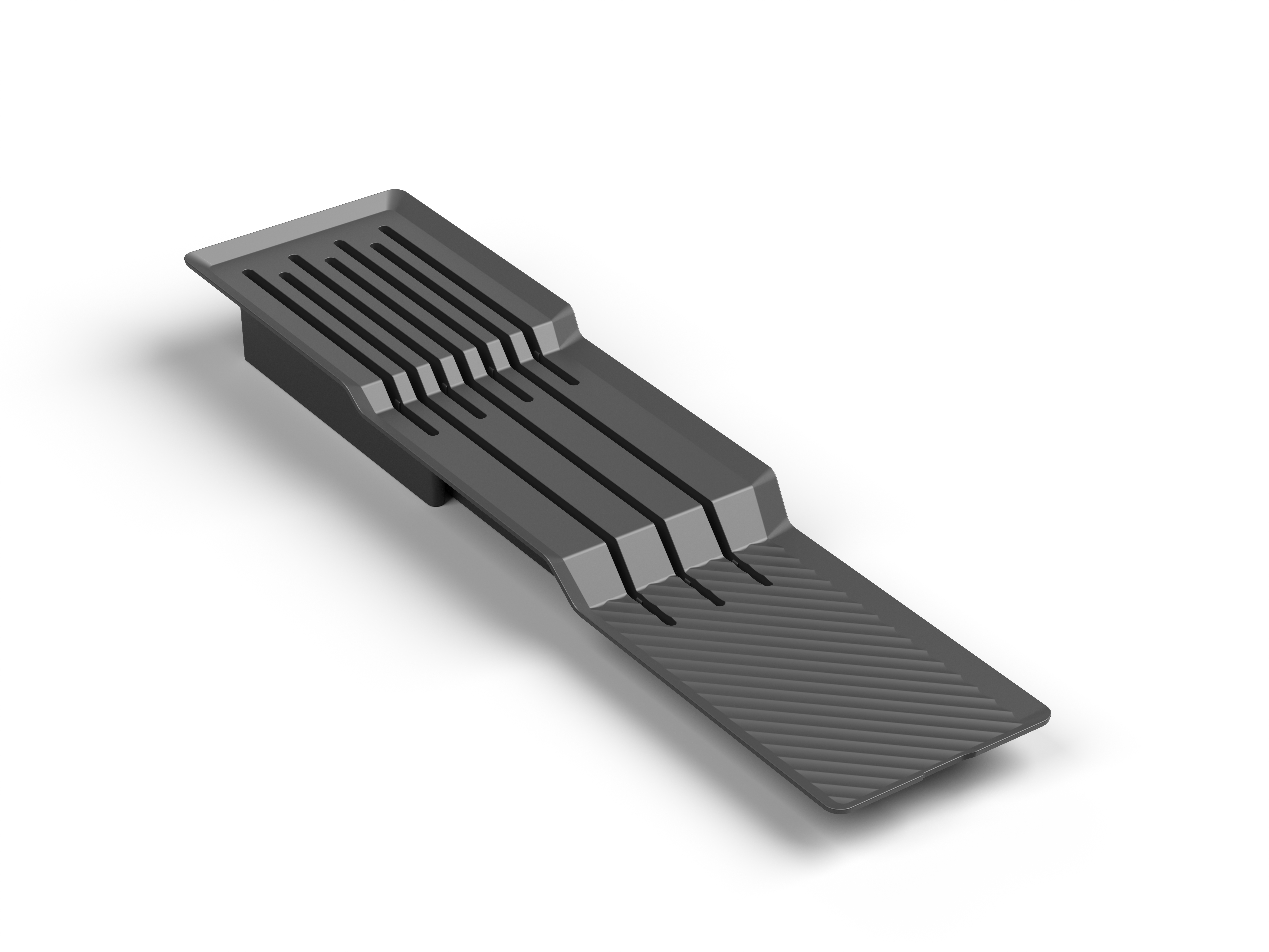 Cemux plastový držák na nože antracit