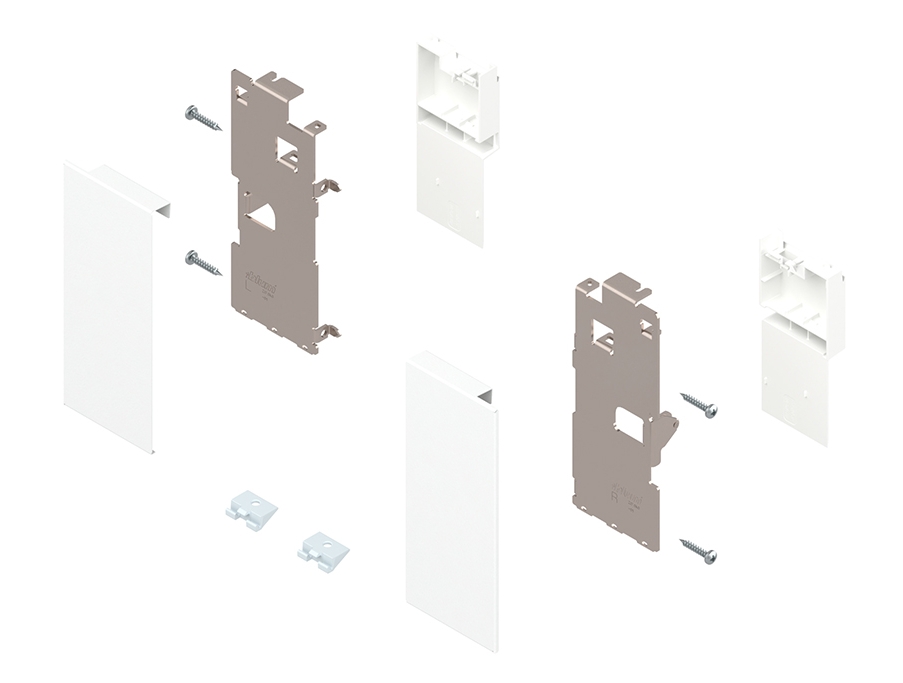 Legrabox ZI7.0KS0 čelní příchyt vnitřní zásuvka K bílý