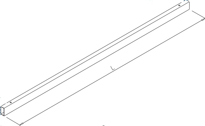 VOGA spojovací příčník KOTA, Délka:1430 mm