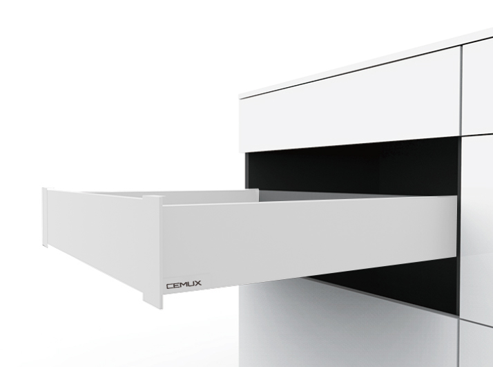 Cemux H Box SLIM vnitřní zásuvka bílá H84 