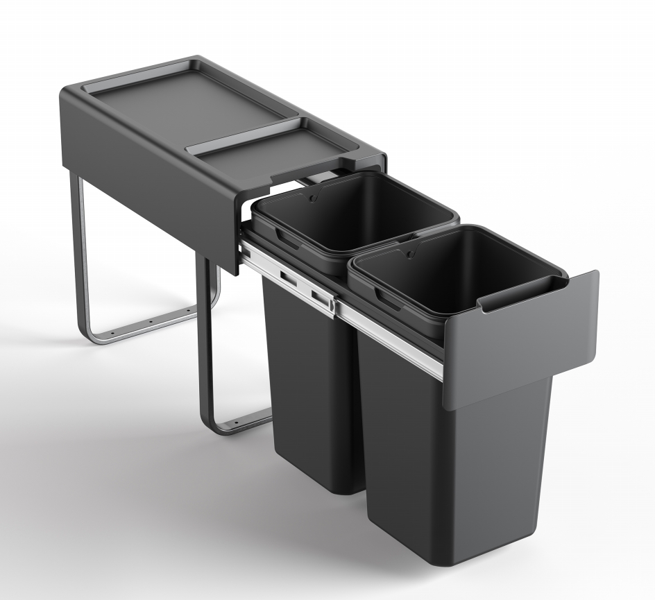 CEMUX sorter MEDIUM 30/2 2x14L antracit 