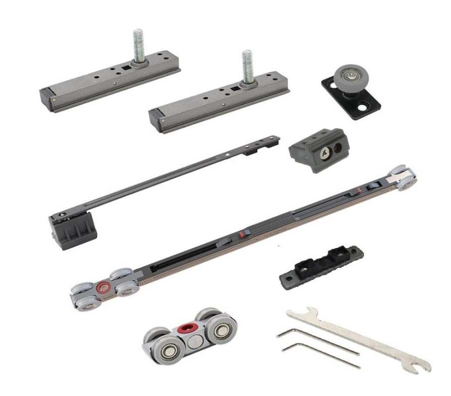 Cemux STARSHIP MINIMAL sada kování pro rámové dveře 1 křídlo/60kg tlumení