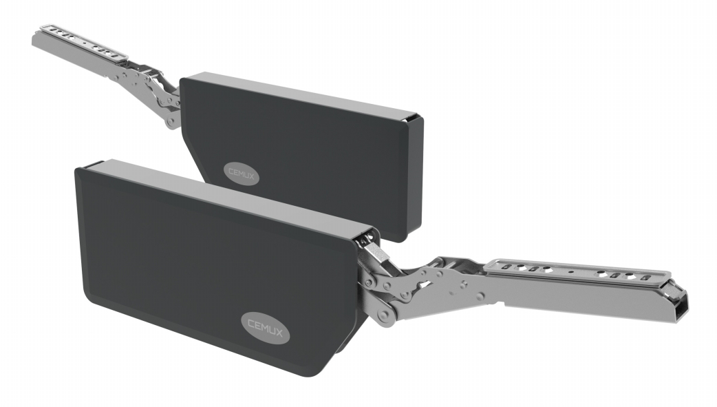 Cemux výklop LIFT MAX H silný na dvířka do 700 mm antracit