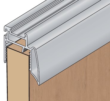 Úchytková lišta S11N délka 2,7 m