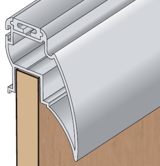 Úchytková lišta S16 délka 2,7 m